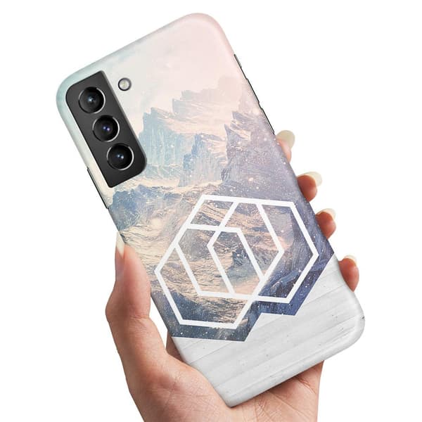 Samsung Galaxy S21 FE 5G - Deksel/Mobildeksel Kunst Fjell