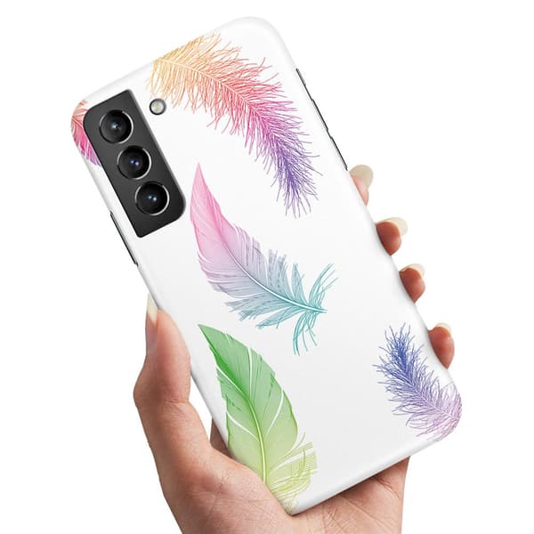 Samsung Galaxy S21 FE 5G - Skal/Mobilskal Fjädrar