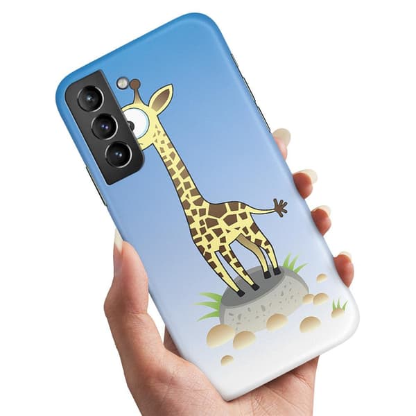 Samsung Galaxy S21 FE 5G - Skal/Mobilskal Tecknad Giraff