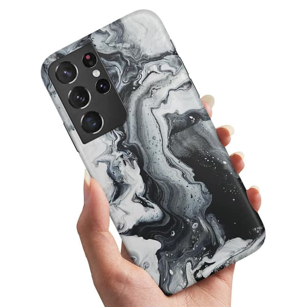 Samsung Galaxy S21 Ultra - Cover/Mobilcover Malet Kunst