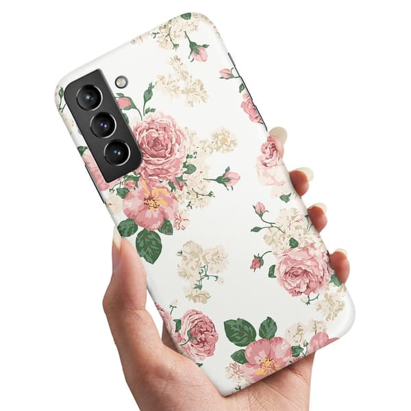 Samsung Galaxy S21 Plus - Skal/Mobilskal Retro Blommor