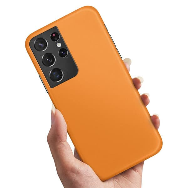 Samsung Galaxy S21 Ultra - Skal/Mobilskal Orange