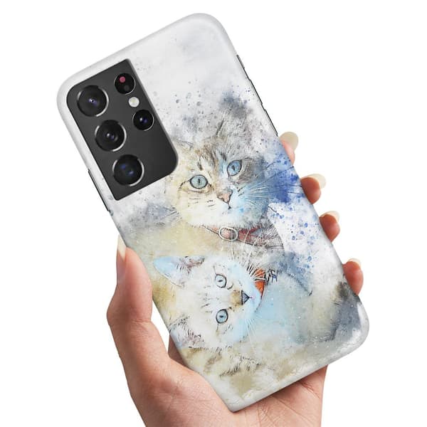 Samsung Galaxy S21 Ultra - Skal/Mobilskal Katter