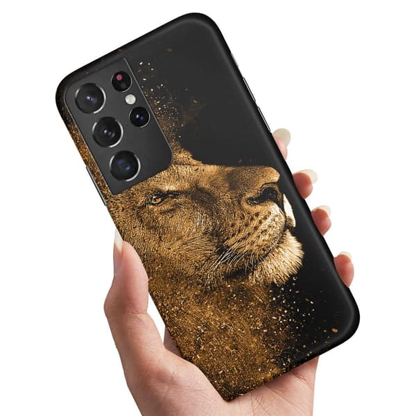 Samsung Galaxy S21 Ultra - Skal/Mobilskal Lion