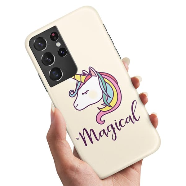 Samsung Galaxy S21 Ultra - Cover/Mobilcover Magisk Pony