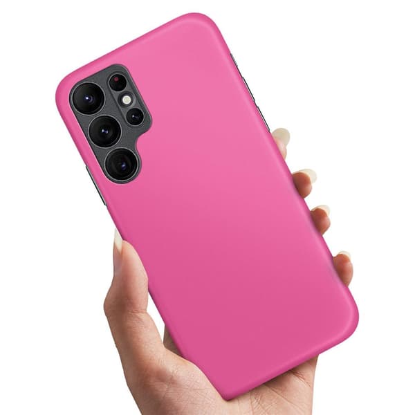 Samsung Galaxy S22 Ultra - Cover/Mobilcover Rosa