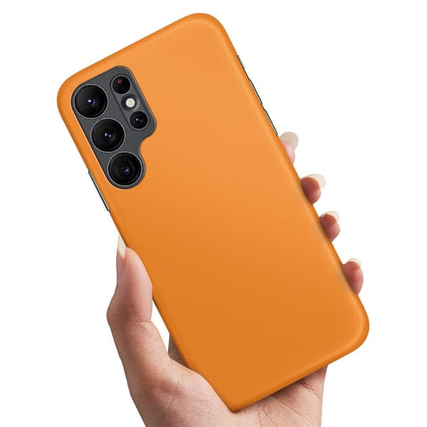 Samsung Galaxy S22 Ultra - Cover/Mobilcover Orange
