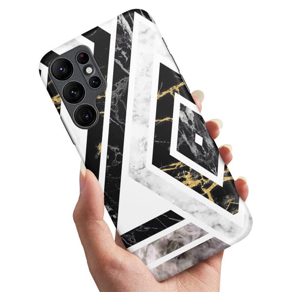 Samsung Galaxy S22 Ultra - Cover/Mobilcover Skræv Mønster