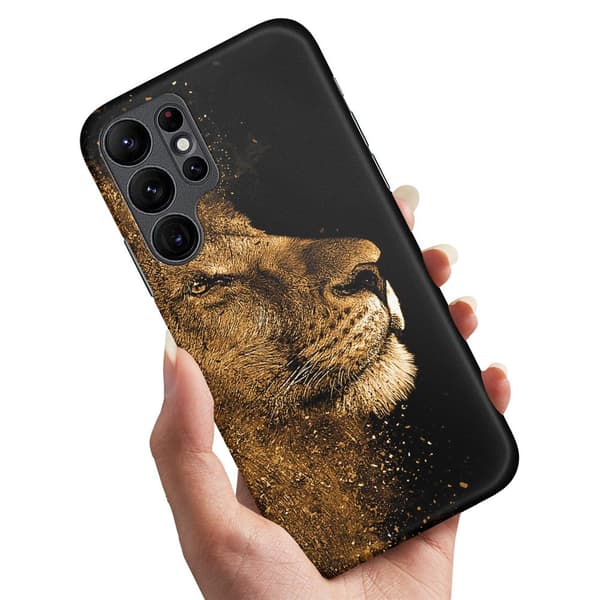 Samsung Galaxy S22 Ultra - Cover/Mobilcover Lion