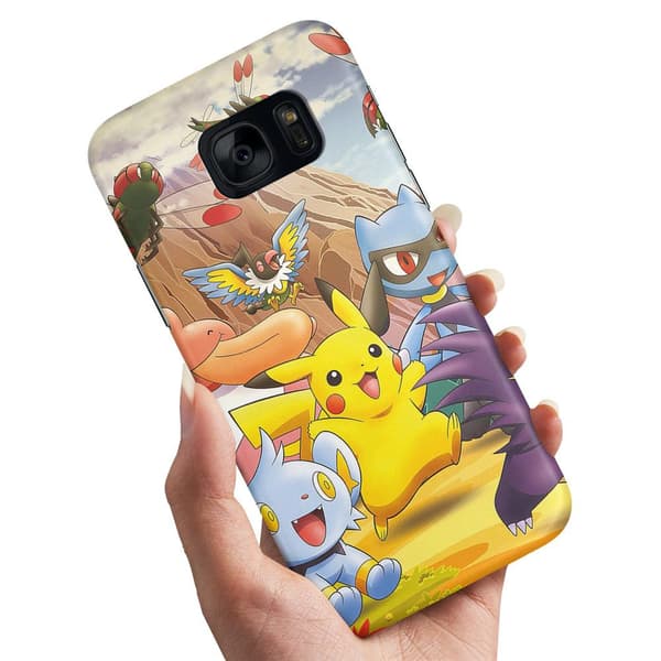Samsung Galaxy S7 - Deksel/Mobildeksel Pokemon