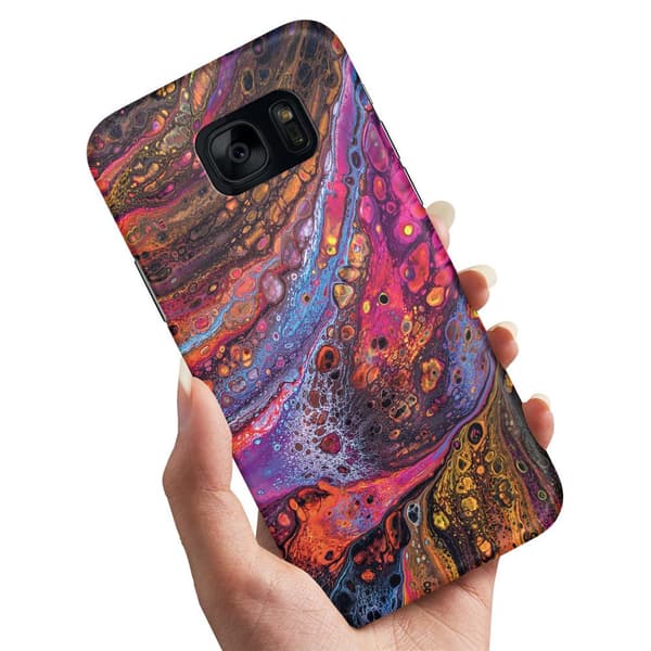 Samsung Galaxy S7 - Kuoret/Suojakuori Psykedeelinen