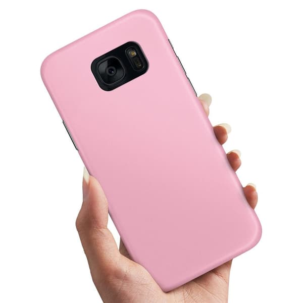 Samsung Galaxy S7 - Deksel/Mobildeksel Lyserosa