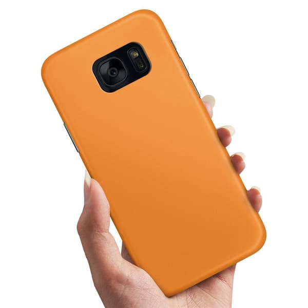 Samsung Galaxy S7 - Deksel/Mobildeksel Oransje