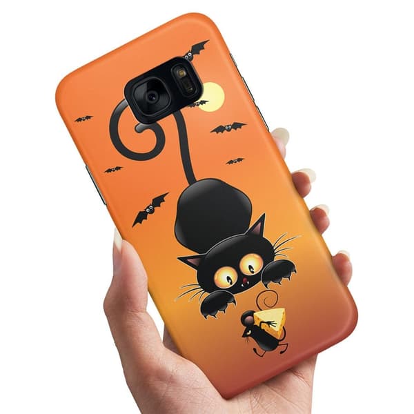 Samsung Galaxy S7 - Skal/Mobilskal Katt och Mus