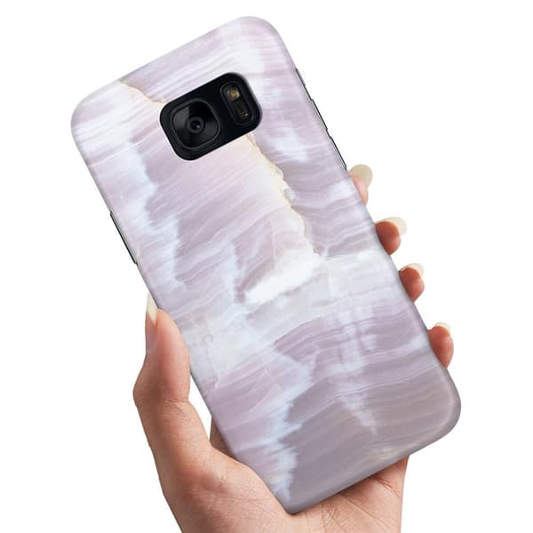 Samsung Galaxy S7 - Deksel/Mobildeksel Marmor