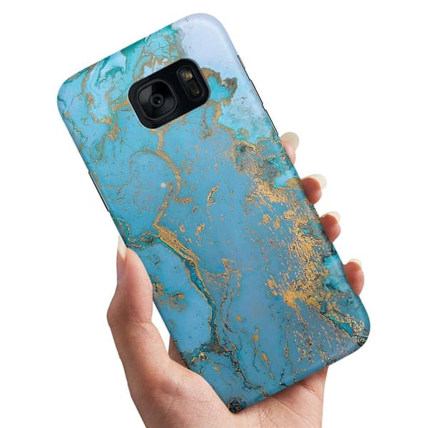 Samsung Galaxy S7 - Cover/Mobilcover Marmor