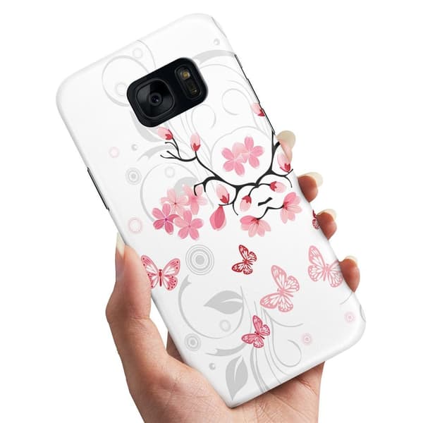 Samsung Galaxy S7 - Cover/Mobilcover Naturligt Mønster