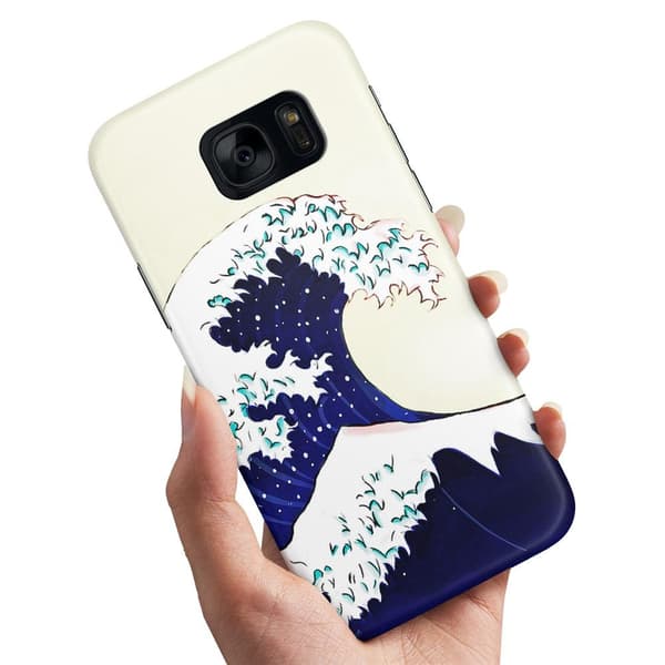 Samsung Galaxy S7 - Deksel/Mobildeksel Flodbølge