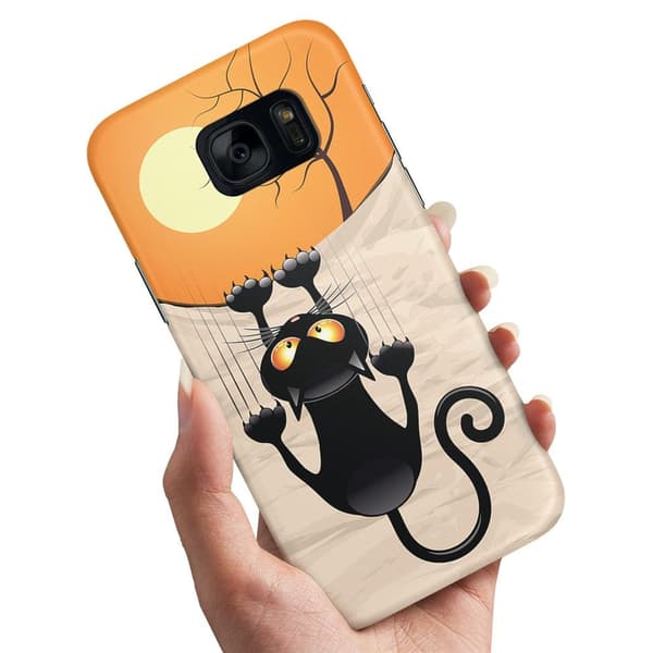 Samsung Galaxy S7 - Skal/Mobilskal Klösarkatt