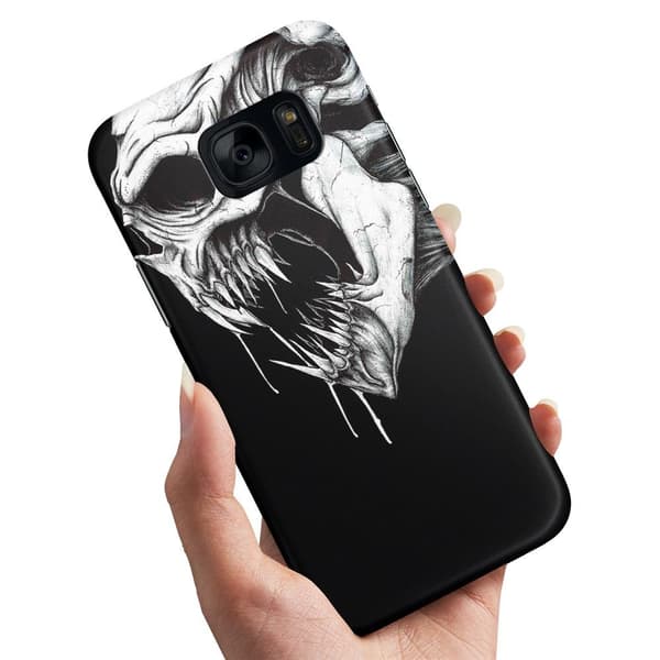 Samsung Galaxy S7 - Deksel/Mobildeksel Dødningehode Monster