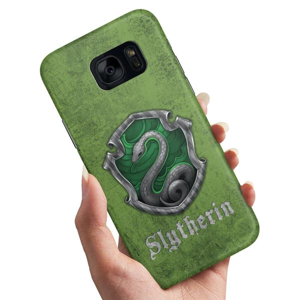 Samsung Galaxy S7 Edge - Deksel/Mobildeksel Harry Potter Slytherin