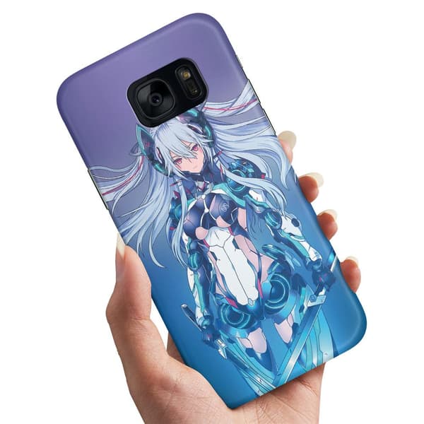 Samsung Galaxy S7 Edge - Deksel/Mobildeksel Anime