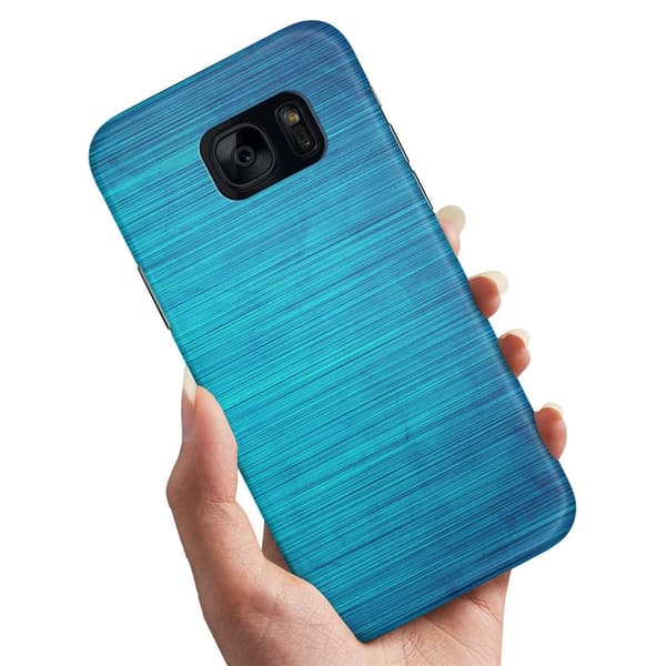 Samsung Galaxy S7 Edge - Deksel/Mobildeksel Ripet Tekstur