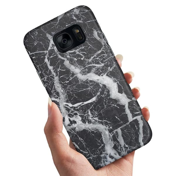 Samsung Galaxy S7 Edge - Deksel/Mobildeksel Marmor