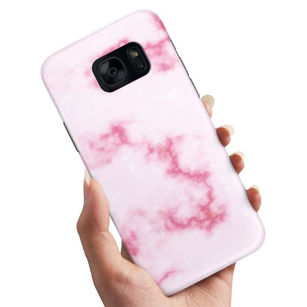 Samsung Galaxy S7 Edge - Deksel/Mobildeksel Marmor