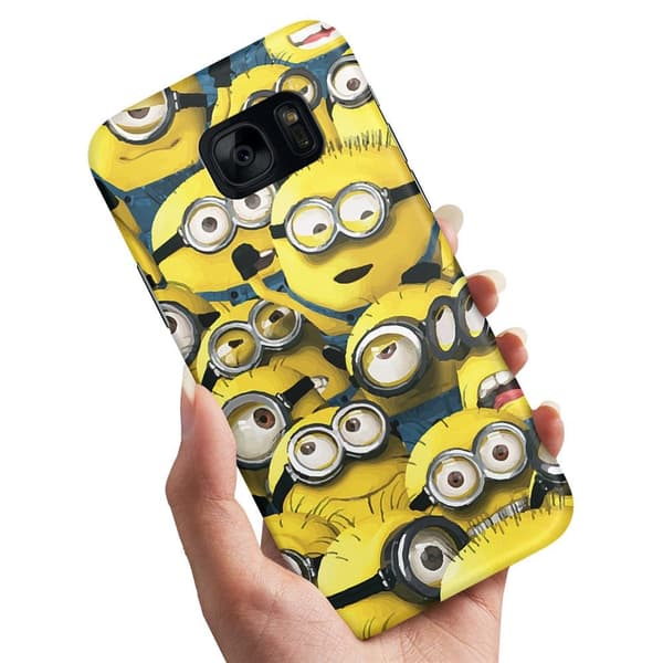 Samsung Galaxy S7 Edge - Cover/Mobilcover Minions