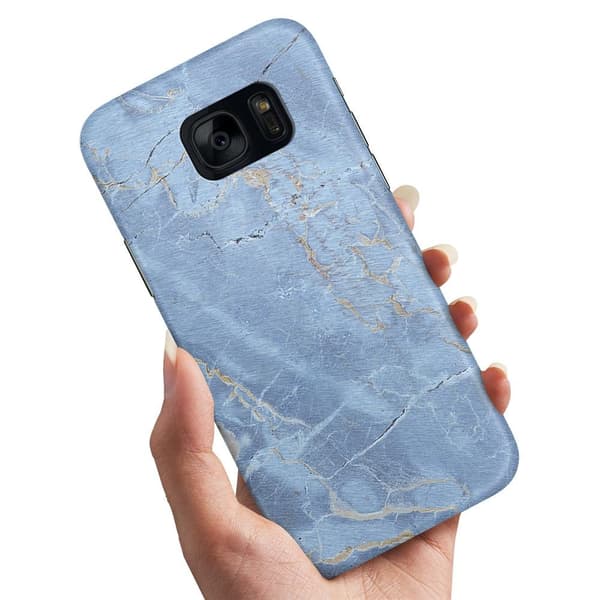 Samsung Galaxy S7 Edge - Deksel/Mobildeksel Marmor