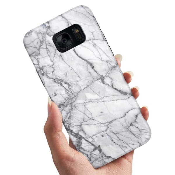 Samsung Galaxy S7 Edge - Deksel/Mobildeksel Marmor