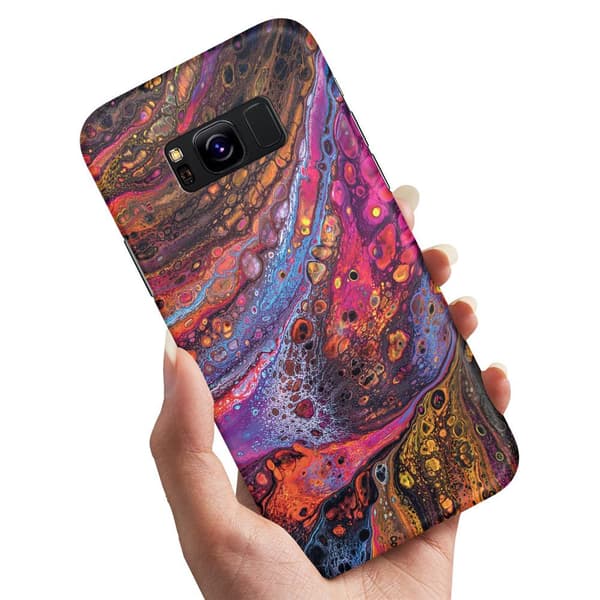 Samsung Galaxy S8 - Skal/Mobilskal Psykedelisk