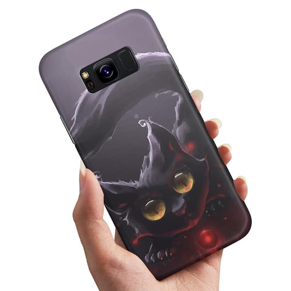 Samsung Galaxy S8 Plus - Deksel/Mobildeksel Svart Katt