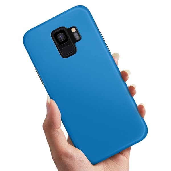 Samsung Galaxy S9 - Cover/Mobilcover Blå