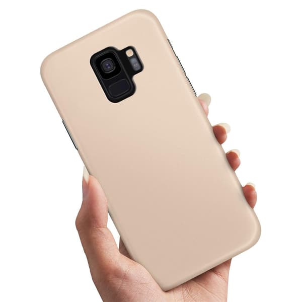 Samsung Galaxy S9 - Deksel/Mobildeksel Beige