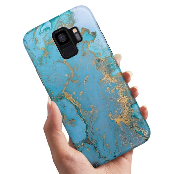 Samsung Galaxy S9 - Cover/Mobilcover Marmor