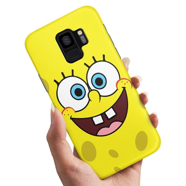 Samsung Galaxy S9 - Cover/Mobilcover Svampebob