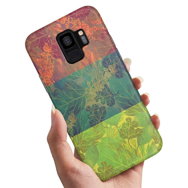 Samsung Galaxy S9 - Skal/Mobilskal Lövmönster