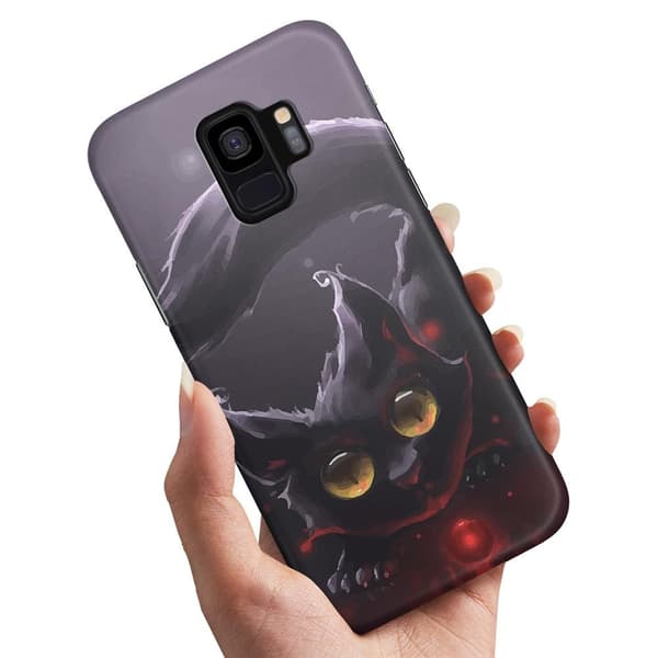 Samsung Galaxy S9 - Deksel/Mobildeksel Svart Katt