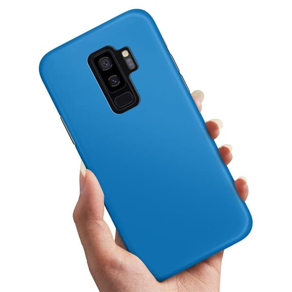 Samsung Galaxy S9 Plus - Cover/Mobilcover Blå