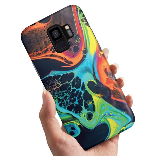 Samsung Galaxy S9 Plus - Deksel/Mobildeksel Marmor