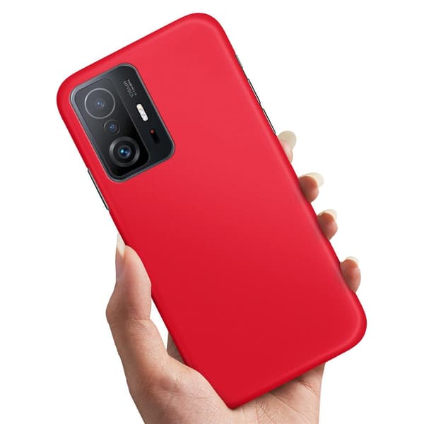 Xiaomi 11T/11T Pro 5G - Cover/Mobilcover Rød