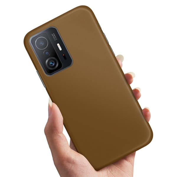 Xiaomi 11T/11T Pro 5G - Cover/Mobilcover Brun