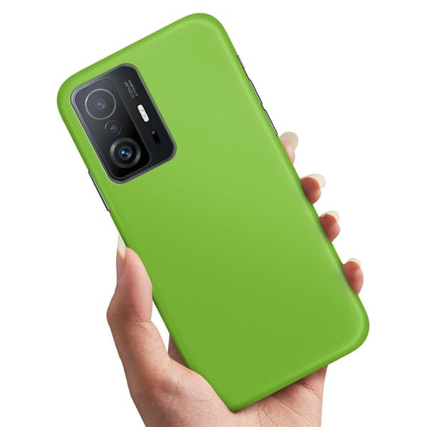Xiaomi 11T/11T Pro 5G - Cover/Mobilcover Limegrøn