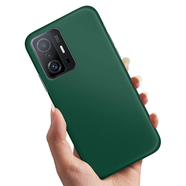 Xiaomi 11T/11T Pro 5G - Skal/Mobilskal Mörkgrön