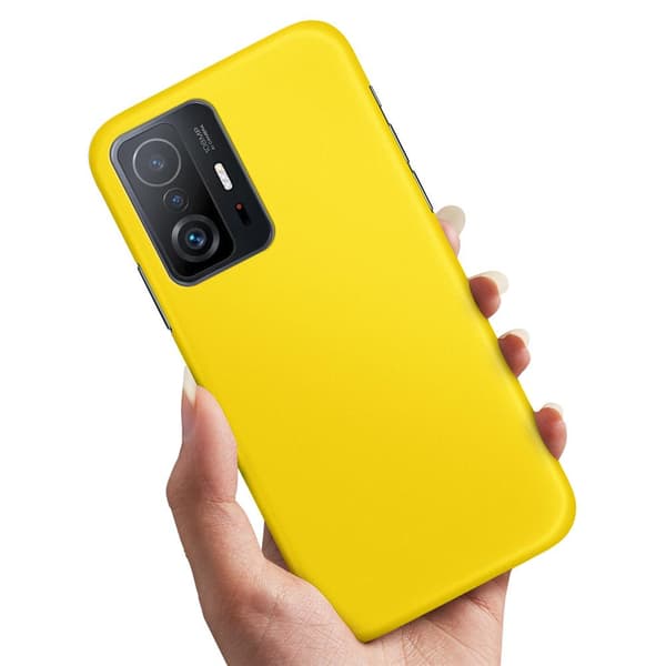 Xiaomi 11T/11T Pro 5G - Cover/Mobilcover Gul