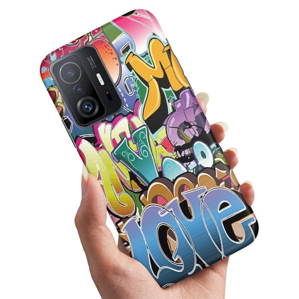 Xiaomi 11T/11T Pro 5G - Kuoret/Suojakuori Graffiti