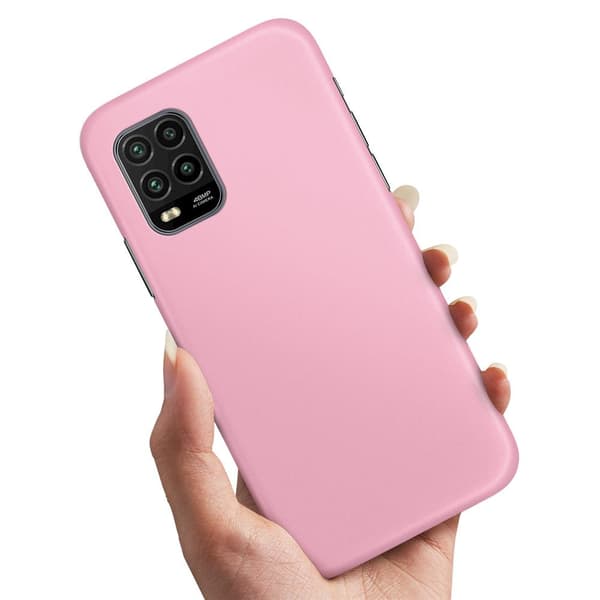 Xiaomi Mi 10 Lite - Deksel/Mobildeksel Lyserosa