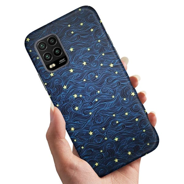 Xiaomi Mi 10 Lite - Cover/Mobilcover Stjernemønster